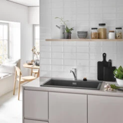 Grohe Quickfix Keukenkraan Start Lage Uitloop Chroom -Badkamer Winkel 123 4135