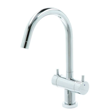 Atlantic Keukenkraan Adrian 2-knops Chroom 1 Atlantic Keukenkraan Adrian 2-knops Chroom