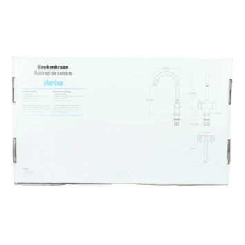 Atlantic Keukenkraan Adrian 2-knops Chroom 11 Atlantic Keukenkraan Adrian 2-knops Chroom - Afbeelding 11