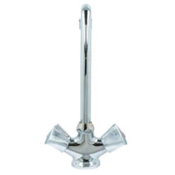 OK Keukenkraan 2-knops Chroom -Badkamer Winkel 123 4168