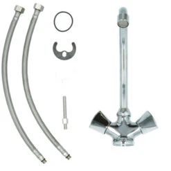 OK Keukenkraan 2-knops Chroom -Badkamer Winkel 123 4173