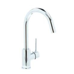 Atlantic Keukenkraan Jeremy Met Hendel Chroom -Badkamer Winkel 123 4207