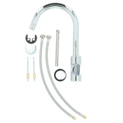 Atlantic Keukenkraan Jeremy Met Hendel Chroom -Badkamer Winkel 123 4211