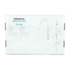 Atlantic Keukenkraan Jeremy Met Hendel Chroom -Badkamer Winkel 123 4213