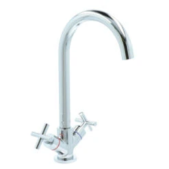 Aqualino Keukenkraan Ceronda 2-knops Chroom -Badkamer Winkel 123 4220