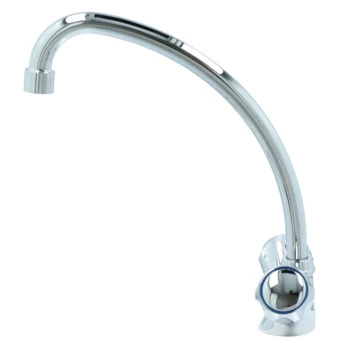 Handson Keukenkraan Thomas 2-knops Chroom Met Uitloop 235mm 2 Handson Keukenkraan Thomas 2-knops Chroom Met Uitloop 235mm - Afbeelding 2