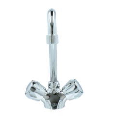 Handson Keukenkraan Thomas 2-knops Chroom Met Uitloop 235mm 20 Handson Keukenkraan Thomas 2-knops Chroom Met Uitloop 235mm -Badkamer Winkel 123 4250