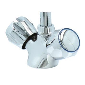 Handson Keukenkraan Thomas 2-knops Chroom Met Uitloop 235mm 9 Handson Keukenkraan Thomas 2-knops Chroom Met Uitloop 235mm - Afbeelding 9