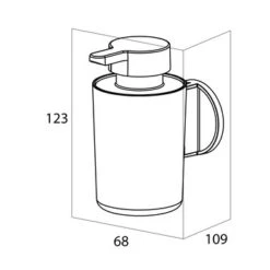Tiger Zeepdispenser Tune Messing Zwart 23 Tiger Zeepdispenser Tune Messing Zwart -Badkamer Winkel 123 430