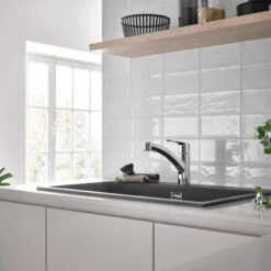 Grohe Quickfix Keukenkraan Start Uittrekbare Dual Spray -Badkamer Winkel 123 4318