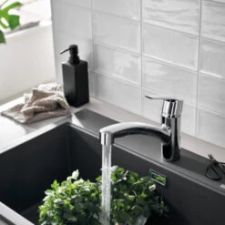 Grohe Quickfix Keukenkraan Start Uittrekbare Dual Spray -Badkamer Winkel 123 4319