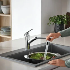 Grohe Quickfix Keukenkraan Start Uittrekbare Dual Spray -Badkamer Winkel 123 4321