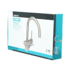 Handson Keukenkraan Oscar RVS 22 Handson Keukenkraan Oscar RVS -Badkamer Winkel 123 4341