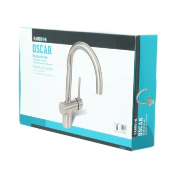 Handson Keukenkraan Oscar RVS 11 Handson Keukenkraan Oscar RVS - Afbeelding 11