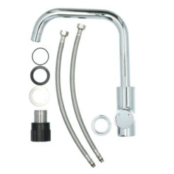 Handson Keukenkraan Olivier Met Hendel Chroom 21 Handson Keukenkraan Olivier Met Hendel Chroom -Badkamer Winkel 123 4352