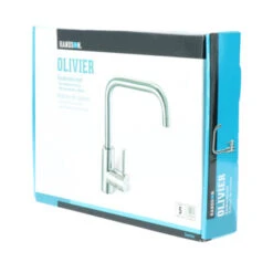 Handson Keukenkraan Olivier Met Hendel Chroom 22 Handson Keukenkraan Olivier Met Hendel Chroom -Badkamer Winkel 123 4353