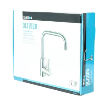 Handson Keukenkraan Olivier Met Hendel Chroom 11 Handson Keukenkraan Olivier Met Hendel Chroom - Afbeelding 11