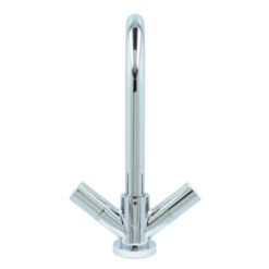 Aqualino Keukenkraan Fortore 2-knops Chroom -Badkamer Winkel 123 4358