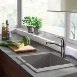 Hansgrohe Keukenkraan MyCube M Met Hendel Chroom (H) 23,4cm 9 Hansgrohe Keukenkraan MyCube M Met Hendel Chroom (H) 23,4cm -Badkamer Winkel 123 4368