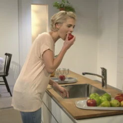 Hansgrohe Keukenkraan MyCube M Met Hendel Chroom (H) 23,4cm 10 Hansgrohe Keukenkraan MyCube M Met Hendel Chroom (H) 23,4cm -Badkamer Winkel 123 4369