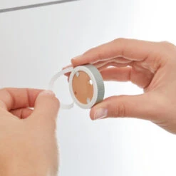 Tesa Handdoekhouder Moon 2-armig Flexibel -Badkamer Winkel 123 437