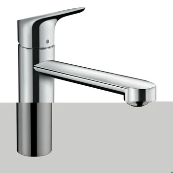 Hansgrohe Keukenkraan Focus M43 Met Hendel RVS 120 1 Hansgrohe Keukenkraan Focus M43 Met Hendel RVS 120