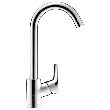 Hansgrohe Keukenkraan MyCube L Met Hendel Chroom 2 Hansgrohe Keukenkraan MyCube L Met Hendel Chroom - Afbeelding 2