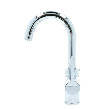 Atlantic Wastafelkraan Micah Met Hendel Chroom 2 Atlantic Wastafelkraan Micah Met Hendel Chroom - Afbeelding 2