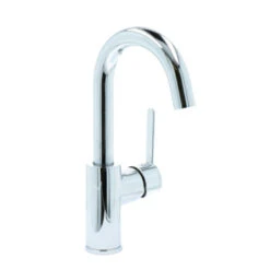 Atlantic Wastafelkraan Micah Met Hendel Chroom 19 Atlantic Wastafelkraan Micah Met Hendel Chroom -Badkamer Winkel 123 4404