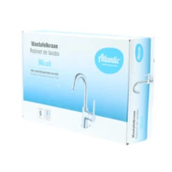 Atlantic Wastafelkraan Micah Met Hendel Chroom 24 Atlantic Wastafelkraan Micah Met Hendel Chroom -Badkamer Winkel 123 4409