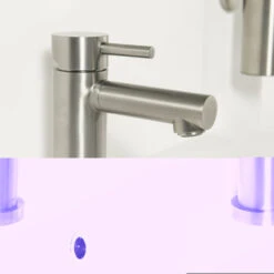 Tiger Wastafelkraan Boston Met Hendel RVS -Badkamer Winkel 123 4428