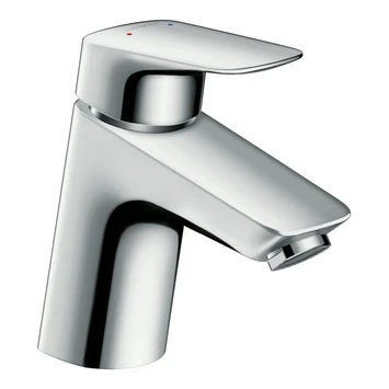 Hansgrohe Wastafelkraan MyCube M Met Hendel En Waste Chroom 1 Hansgrohe Wastafelkraan MyCube M Met Hendel En Waste Chroom