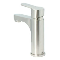 Atlantic Wastafelkraan Parker Met Hendel RVS 15 Atlantic Wastafelkraan Parker Met Hendel RVS -Badkamer Winkel 123 4443