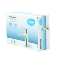 Atlantic Wastafelkraan Parker Met Hendel RVS 24 Atlantic Wastafelkraan Parker Met Hendel RVS -Badkamer Winkel 123 4452