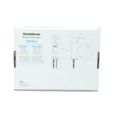 Atlantic Wastafelkraan Parker Met Hendel RVS 25 Atlantic Wastafelkraan Parker Met Hendel RVS -Badkamer Winkel 123 4453