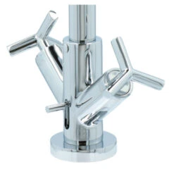 Absolut Wastafelkraan Post 2-knops Chroom -Badkamer Winkel 123 4473