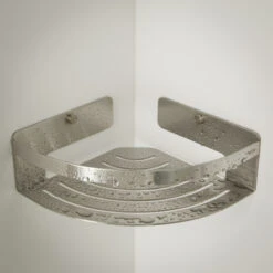 Tiger Caddy Hoekkorf Klein RVS -Badkamer Winkel 123 448