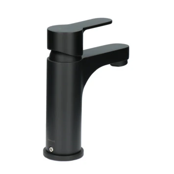 Atlantic Wastafelkraan Parker Met Hendel Zwart 5 Atlantic Wastafelkraan Parker Met Hendel Zwart - Afbeelding 5