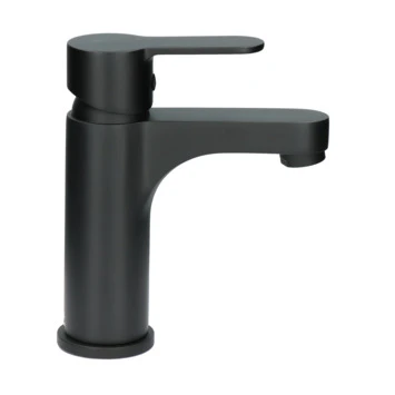 Atlantic Wastafelkraan Parker Met Hendel Zwart 6 Atlantic Wastafelkraan Parker Met Hendel Zwart - Afbeelding 6