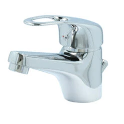 Handson Wastafelkraan Ralph Met Waste Chroom