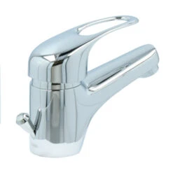 Handson Wastafelkraan Ralph Met Waste Chroom -Badkamer Winkel 123 4551