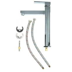 Aqualino Wastafelkraan Panaro Hoog -Badkamer Winkel 123 4566