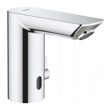 GROHE Wastafelkraan Bau Cosmopolitan Met Infrarood Sensor Chroom 13cm 1 GROHE Wastafelkraan Bau Cosmopolitan Met Infrarood Sensor Chroom 13cm
