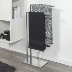 Sealskin Handdoekrek Tube Metaal Chroom 10 Sealskin Handdoekrek Tube Metaal Chroom -Badkamer Winkel 123 462