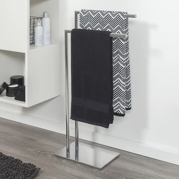 Sealskin Handdoekrek Tube Metaal Chroom 3 Sealskin Handdoekrek Tube Metaal Chroom - Afbeelding 3