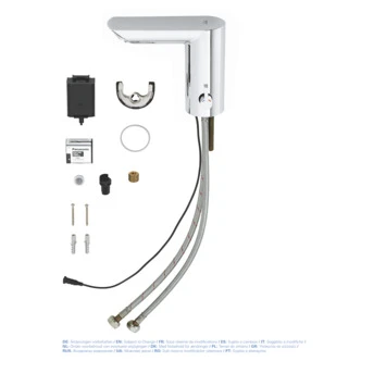 GROHE Wastafelkraan Bau Cosmopolitan Met Infrarood Sensor Chroom 13cm 2 GROHE Wastafelkraan Bau Cosmopolitan Met Infrarood Sensor Chroom 13cm - Afbeelding 2