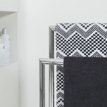 Sealskin Handdoekrek Tube Metaal Chroom 4 Sealskin Handdoekrek Tube Metaal Chroom - Afbeelding 4