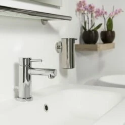 Tiger Wastafelkraan Boston Met Hendel En Waste Chroom -Badkamer Winkel 123 4655