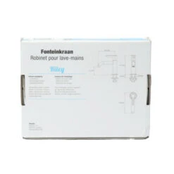 Atlantic Fonteinkraan Riley Met Hendel Zwart -Badkamer Winkel 123 4687