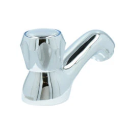 Handson Fonteinkraan Thomas Lage Uitloop Met Draaiknop Chroom -Badkamer Winkel 123 4713